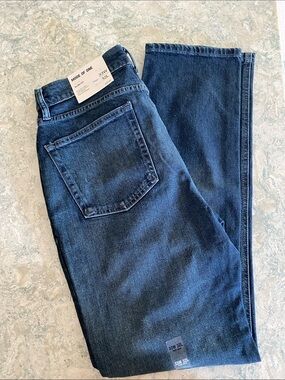 Mode Of One Men’s Dark Blue Slim Fit Jeans 33W32L